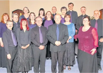  ??  ?? Capriccio Vocal Ensemble has been set up to raise money for charity