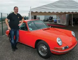  ??  ?? Below left: Bertrand with his freshly-finished 912, which he originally found for sale in London nine years ago