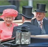  ?? AFP ?? prensa. La reina busca unir a la familia.