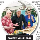  ??  ?? COMEDY VALUE: Matt Lucas has joined the team on Bake Off