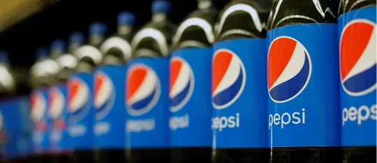  ?? ?? ▲Bottles of Pepsi are pictured at a grocery store in Pasadena, California, U.S.