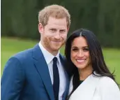  ??  ?? Prince Harry with his wife Meghan