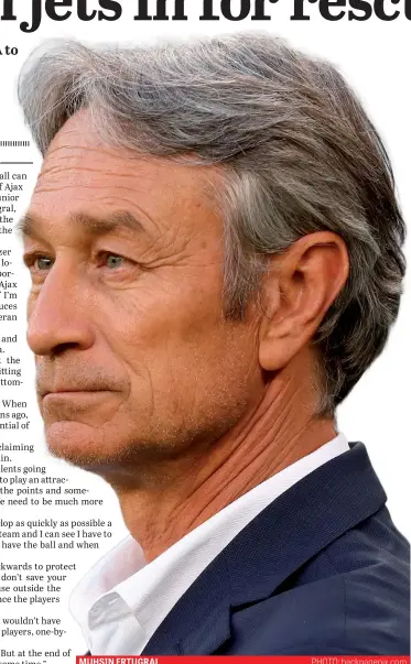  ??  ?? MUHSIN ERTUGRAL PHOTO: backpagepi­x.com