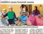  ??  ?? LAPORAN Harian Metro, 5 Jun lalu.