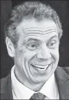  ??  ?? Gov. Cuomo