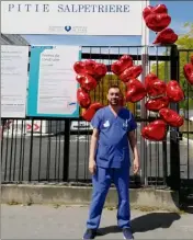  ?? (DR) ?? Sylvain Pamies, un infirmier niçois venu en renfort à Paris.