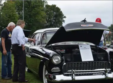  ?? MARIAN DENNIS — DIGITAL FIRST MEDIA ?? Car lovers were treated to an array of antique and classic cars Saturday during the annual Duryea Day in Boyertown.