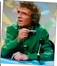  ??  ?? BIC MOMENT: Eamon Dunphy famously threw his pen in disgust during an Italia ’90 broadcast