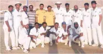  ??  ?? Fahad Express thrashed MCCC ‘A’ by 10 wickets in an E Division match.