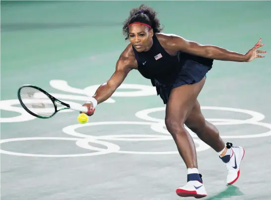  ?? Picture / AP ?? Serena Williams can win her 23rd major title at the US Open but she’s trying not to put too much pressure on herself.
