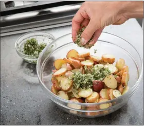  ?? Courtesy of America’s Test Kitchen ?? French Potato Salad With Dijon