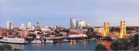  ?? VISIT SACRAMENTO ?? Sacramento, population 500,000, sits pretty on the Sacramento River. Even those from San Fran have noticed Sacramento’s vibe and quality of life.