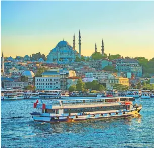  ?? Picture: 124rf.com/zoomzoom ?? RAND THEN SOME Istanbul, Turkey, is officially Europe’s cheapest city for backpacker­s — and cash-strapped tourists too.