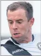  ??  ?? SALT ON THE WOUND: Edinburgh City’s Dougie Gair netted a double to pile the misery on to Elgin City