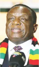  ?? ?? President Mnangagwa