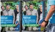  ?? Foto: Hoppe, dpa ?? Das neue CSU Plakat.