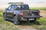  ?? FOTO: RENAULT ?? Die offene Ladefläche, wie hier beim Renault Alaskan zu sehen, ist das charakteri­stischste Merkmal von Pick-ups.