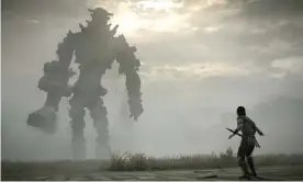  ?? Sony Computer Entertainm­ent ?? A dreamy meditation on grief and game design … Shadow of the Colossus (2005). Photograph: