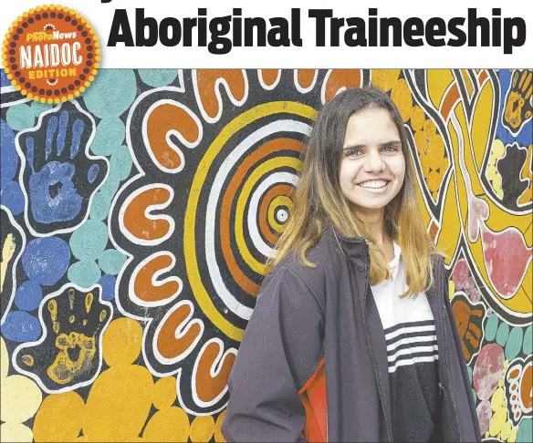  ?? PHOTO: DUBBO PHOTO NEWS/EMY LOU ?? Janaya Rose is one of nine recipients across NSW to receive an Elsa Dixon Aboriginal Traineeshi­p.