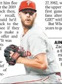  ?? USA TODAY Sports ?? AIN’T THAT RICH: Zack Wheeler agreed to a three-year, $126 million extension with the Phillies. His $42M per season is the fourth-highest in MLB history.