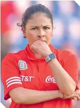  ?? ?? Mónica Vergara ha confiado en el talento de las jugadoras de la Liga MX.