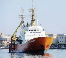  ?? LaPresse ?? Aquarius La nave in partnershi­p tra Sos Méditerran­ée e Msf