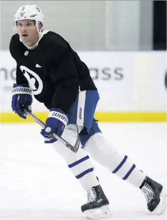  ?? JACK BOLAND ?? Maple Leafs defenceman Ron Hainsey won the Stanley Cup last season with the Penguins, and says both teams boast depth.