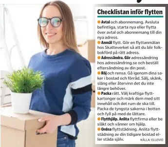  ?? FOTO: MOSTPHOTOS ?? FLYTTKAOS. Funkar inte bredbandet som det ska? Se till att ha koll på avtal och abonnemang när du ska flytta.