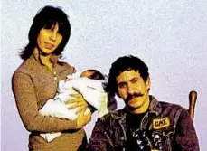  ?? PAUL S. WILSON ?? A.J. Croce is cradled by his mother, Ingrid, in this 1971 photo with A.J.’s father, singer-songwriter Jim Croce, who died in a 1973 plane crash.