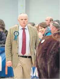  ??  ?? John Scott of Fearn Farm, Tain, judged the Shorthorns