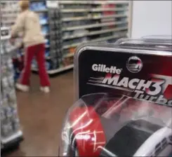  ?? ASSOCIATED PRESS FILE PHOTO ?? Gillette shavers are displayed at Walmart store in Little Rock, Ark.