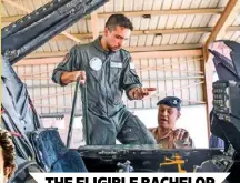  ??  ?? RIGHT: Jordan’s Crown Prince Hussein visits the country’s Muwaffaq Salti Air Base in June 2018. The prince is an army lieutenant and trained pilot.