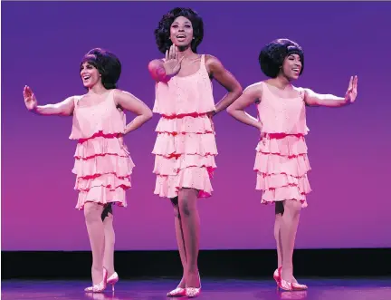  ?? JOAN ?? Motown: The Musical, which features parts of 66 songs from the Motown catalogue, tells the story of the record label behind the classic songs.