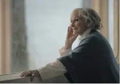 ?? ?? Glenn Close as Cameron’s doctor in Benjamin Cleary’s latest film.
