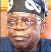  ??  ?? Tinubu