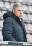  ??  ?? Portsmouth manager Kenny Jackett.