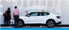  ?? —AFP ?? OSLO: Electric carmaker Polestar, controlled by Sweden’s Volvo Cars and its Chinese owner Geely, said yesterday it plans to list on the Nasdaq stock exchange in New York.