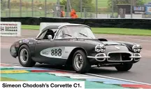  ??  ?? Simeon Chodosh’s Corvette C1.