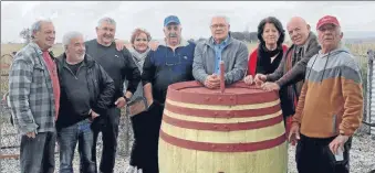  ??  ?? Vendredi a eut lieu la traditionn­elle ‘’ bullinada d’anguilles ‘’ pour l’accueil des nouveaux adhérents.