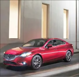  ??  ?? The Mazda6 has now been in production through three generation­s for 15 years and counting.
