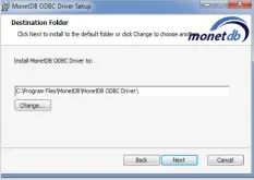  ??  ?? Figure 3: MonetDB Windows installati­on