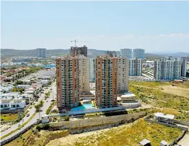  ?? ARCHIVO ?? Panorámica de edificios residencia­les en la zona norte de Barranquil­la.