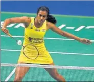  ?? AFP FILE PHOTO ?? PV Sindhu failed to maintain momentum after winning the first game against her Chinese opponent on Friday.