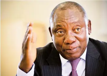  ?? DR ?? Apoiantes de Jacob Zuma continuam a pressionar o Presidente sul-africano Cyril Ramaphosa