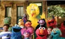  ?? Photograph: Zach Hyman/AP ?? The cast of Sesame Street, who have teamed up with The Happiness Lab for a new show.