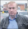  ??  ?? Pensioner David Hall, as he arrives at Walsall Magistrate­s’ Court. Photo Matthew Cooper/ PA Wire