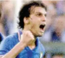  ??  ?? L’urlo di Marco Tardelli: è il 1982