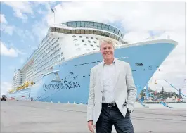  ?? PHOTO/SUPPLIED ?? Port services manager Bruce Lochhead says the port is poised to cater to many more cruise ships.