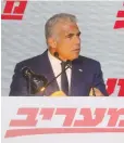  ?? (Marc Israel Sellem/The Jerusalem Post) ?? YAIR LAPID