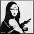  ??  ?? A user of Robinhood used $5,000 to invest into secondary-market shares for Banksy’s ‘Mona Lisa’ on Masterwork­s